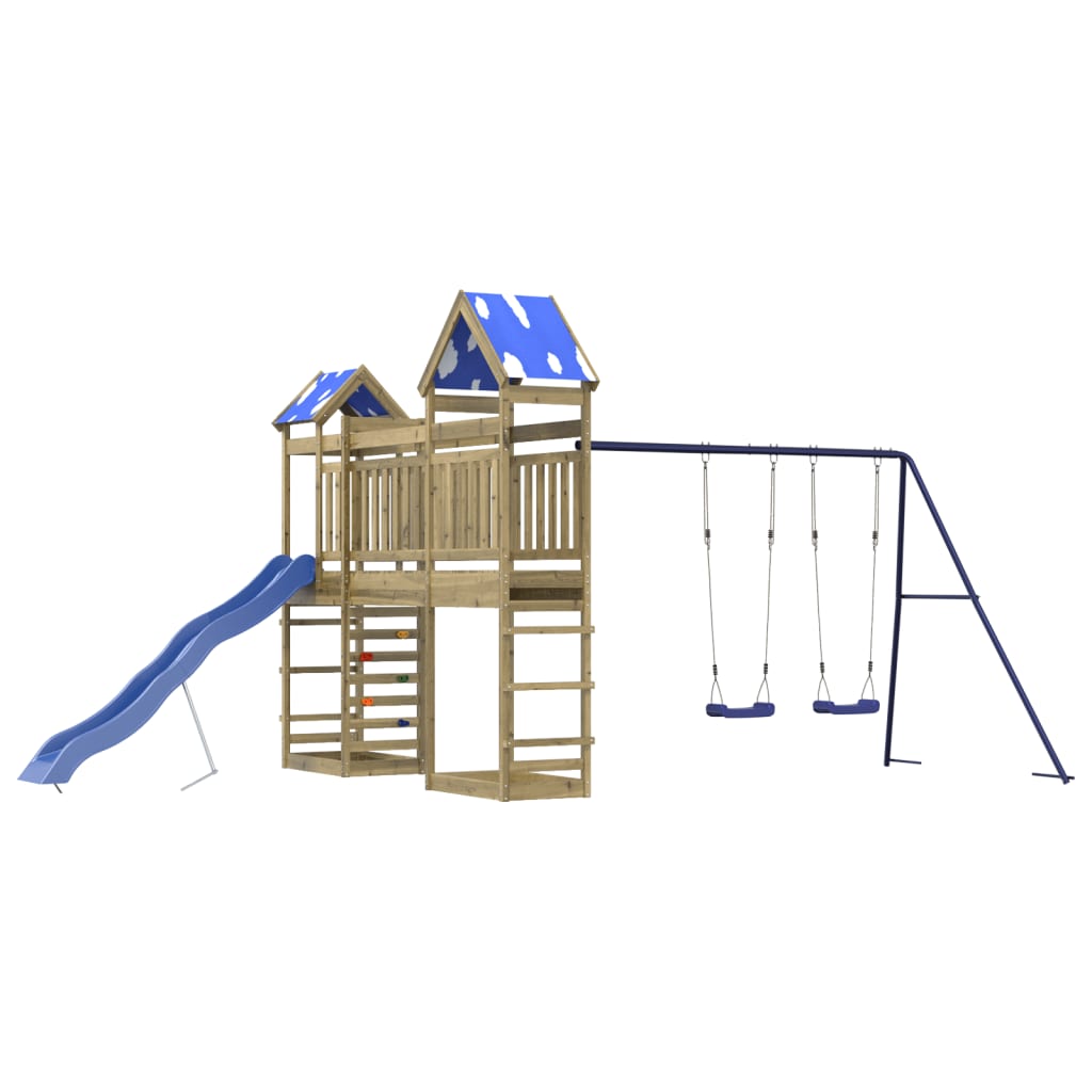 Outdoor Playset Impregnated Wood Pine