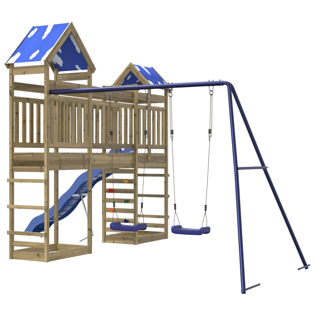 Outdoor Playset Impregnated Wood Pine