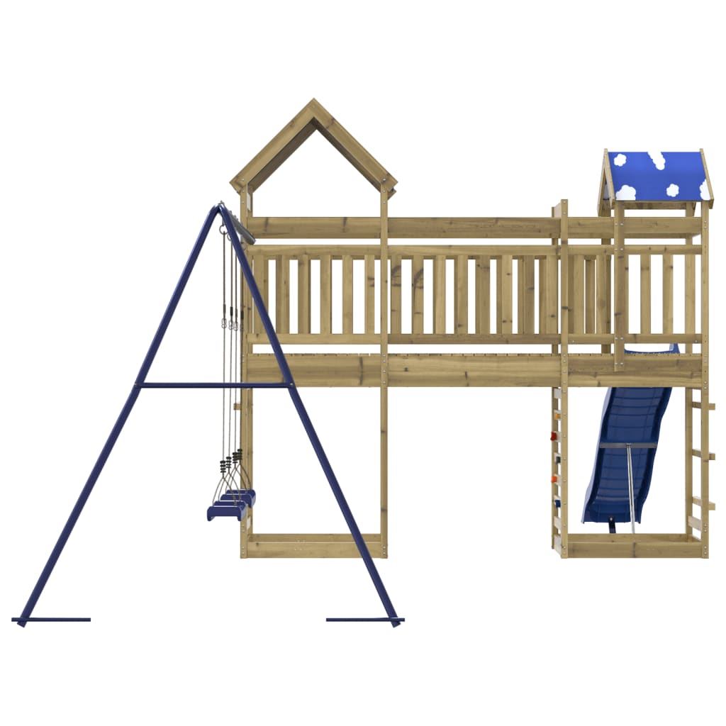 Outdoor Playset Impregnated Wood Pine