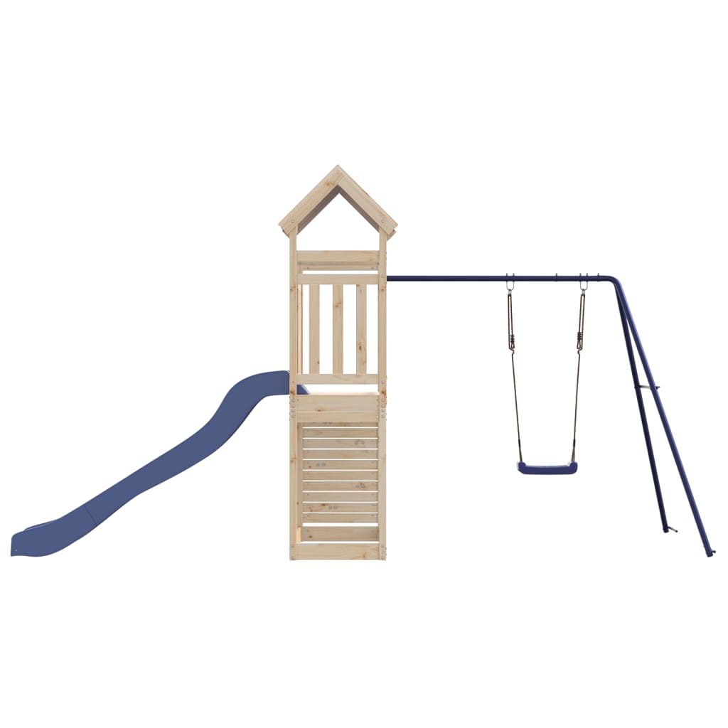 Outdoor Playset Solid Wood Pine