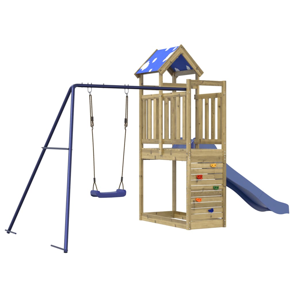 Outdoor Playset Impregnated Wood Pine