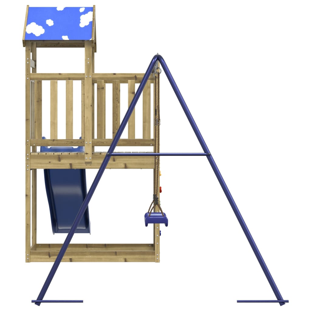 Outdoor Playset Impregnated Wood Pine