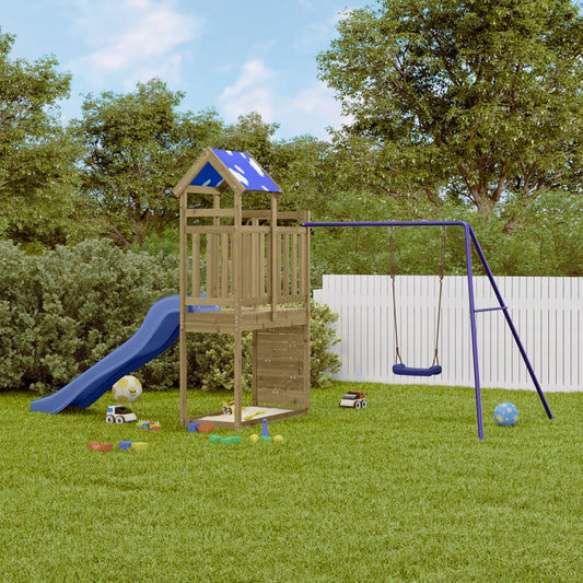 Outdoor Playset Impregnated Wood Pine