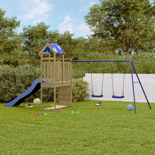 Outdoor Playset Impregnated Wood Pine