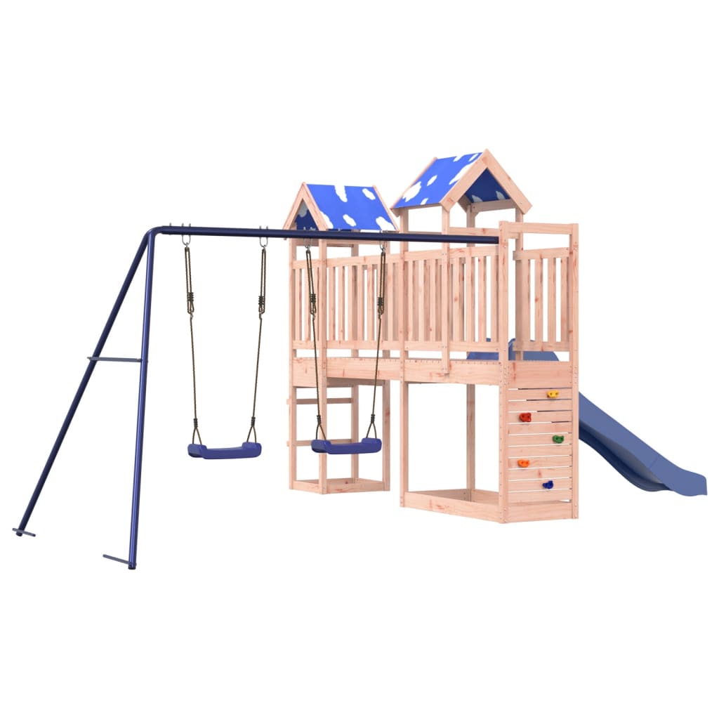 Outdoor Playset Solid Wood Douglas