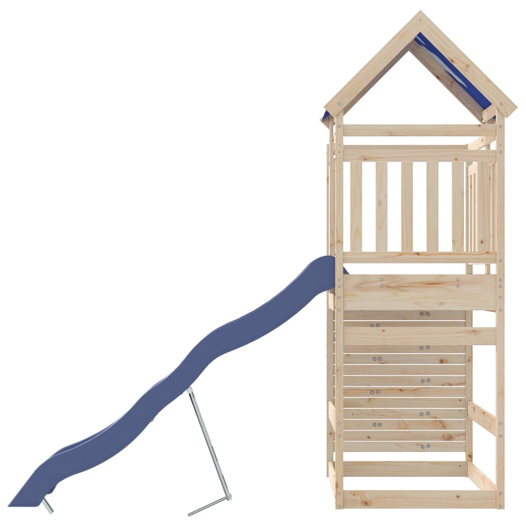 Outdoor Playset Solid Wood Pine