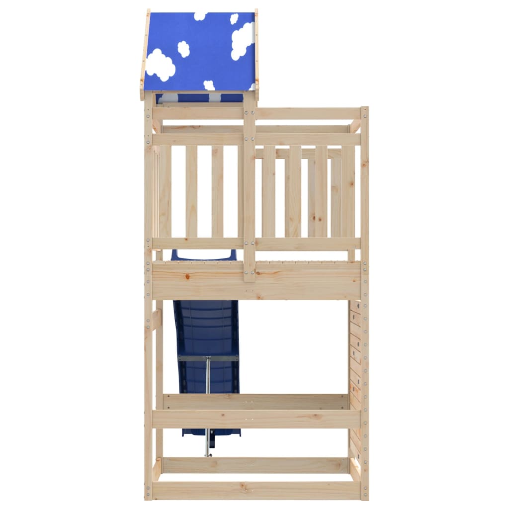 Outdoor Playset Solid Wood Pine