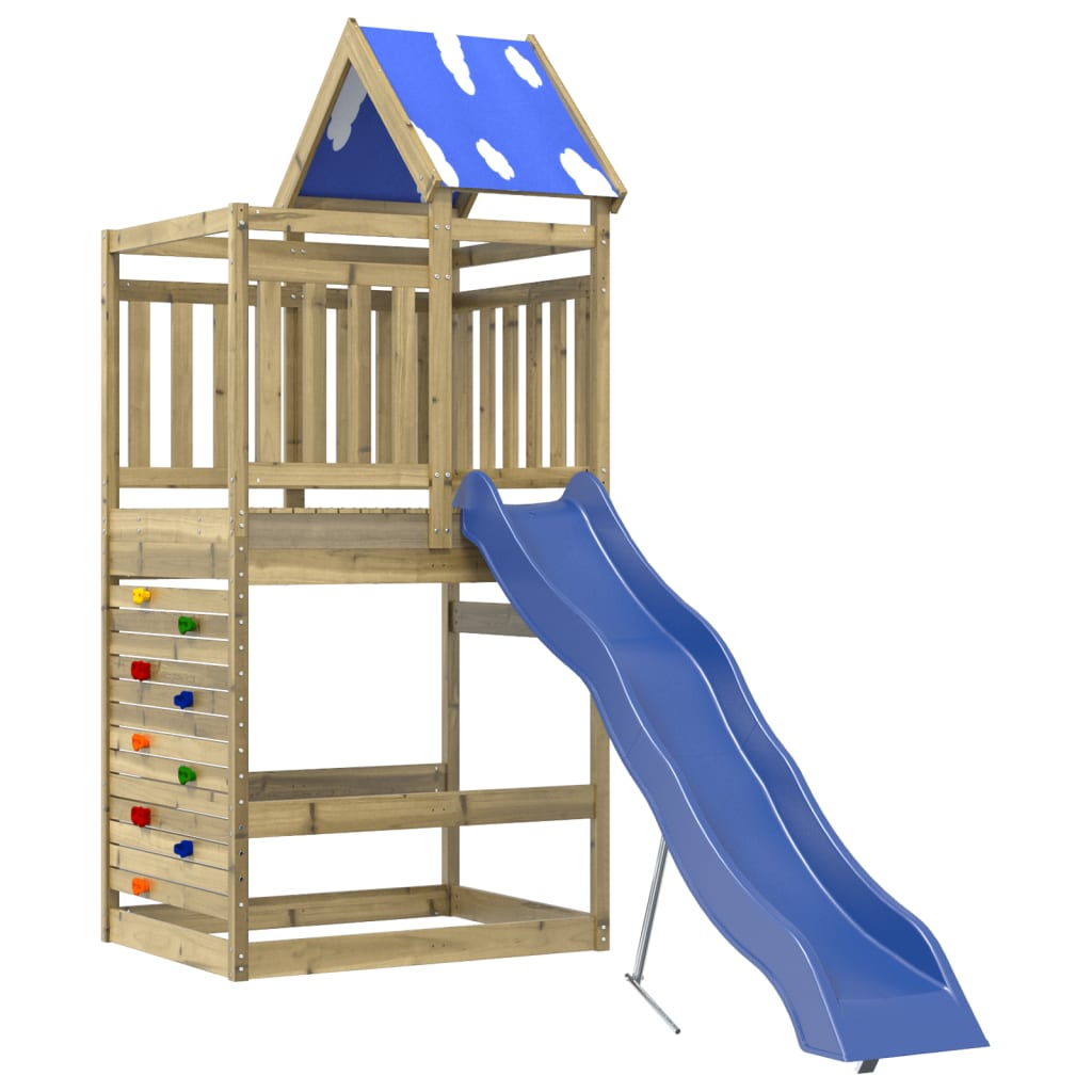 Outdoor Playset Impregnated Wood Pine