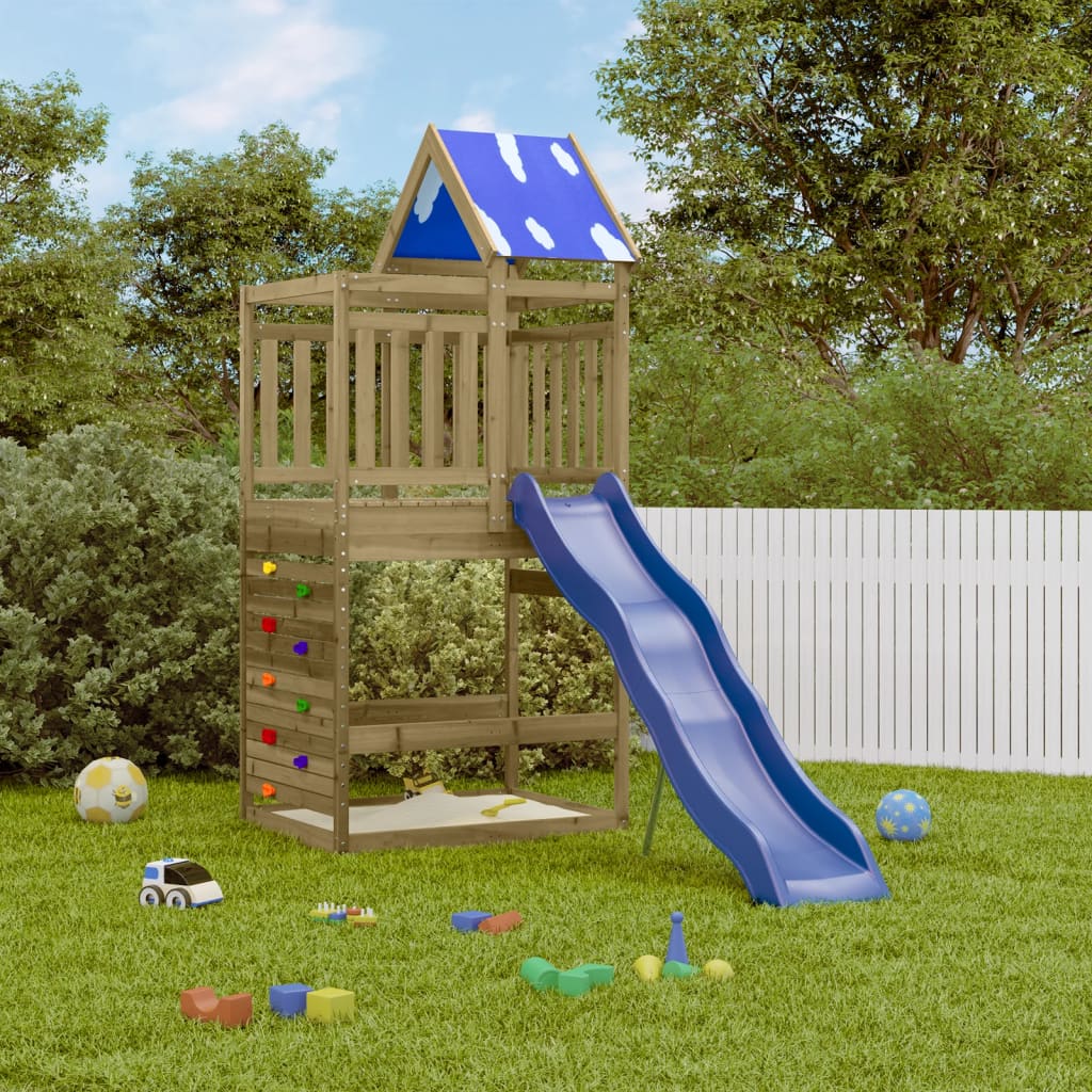 Outdoor Playset Impregnated Wood Pine