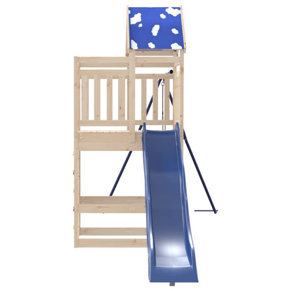 Outdoor Playset Solid Wood Pine