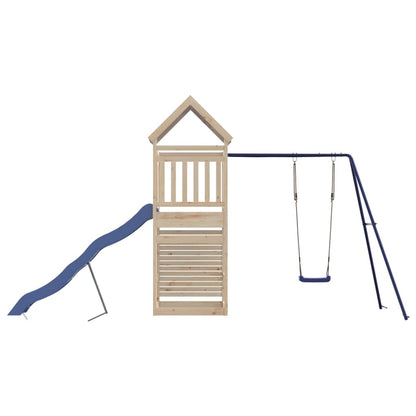 Outdoor Playset Solid Wood Pine