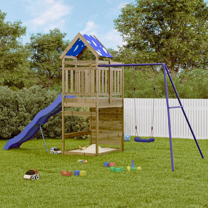 Outdoor Playset Impregnated Wood Pine