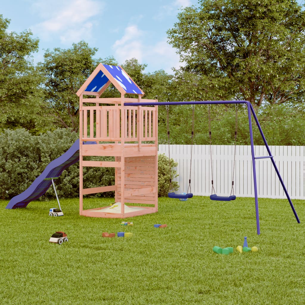 Outdoor Playset Solid Wood Douglas