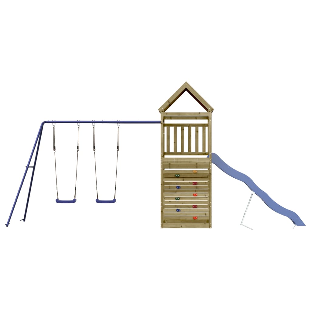 Outdoor Playset Impregnated Wood Pine