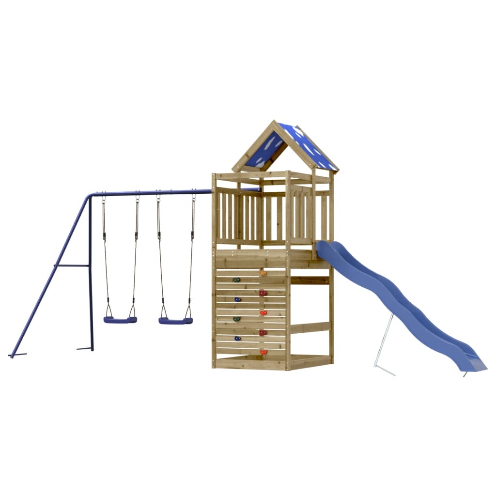 Outdoor Playset Impregnated Wood Pine