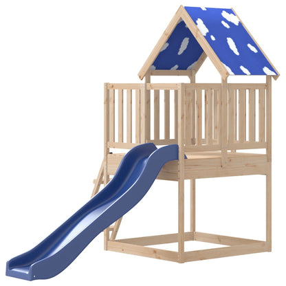 Outdoor Playset Solid Wood Pine