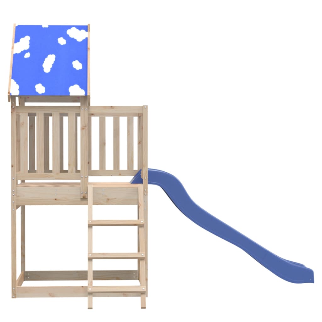 Outdoor Playset Solid Wood Pine