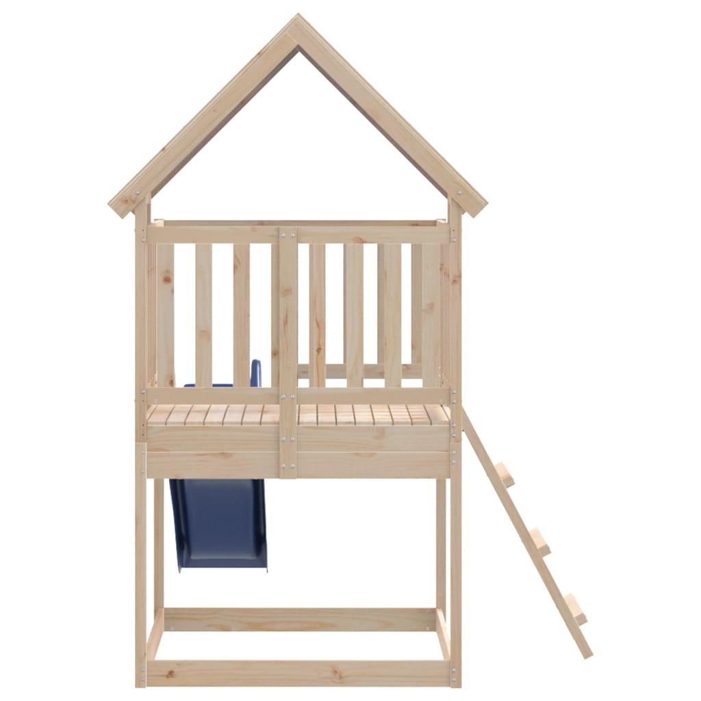 Outdoor Playset Solid Wood Pine