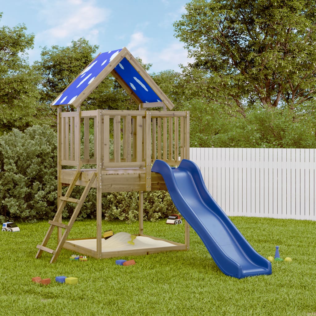 Outdoor Playset Impregnated Wood Pine