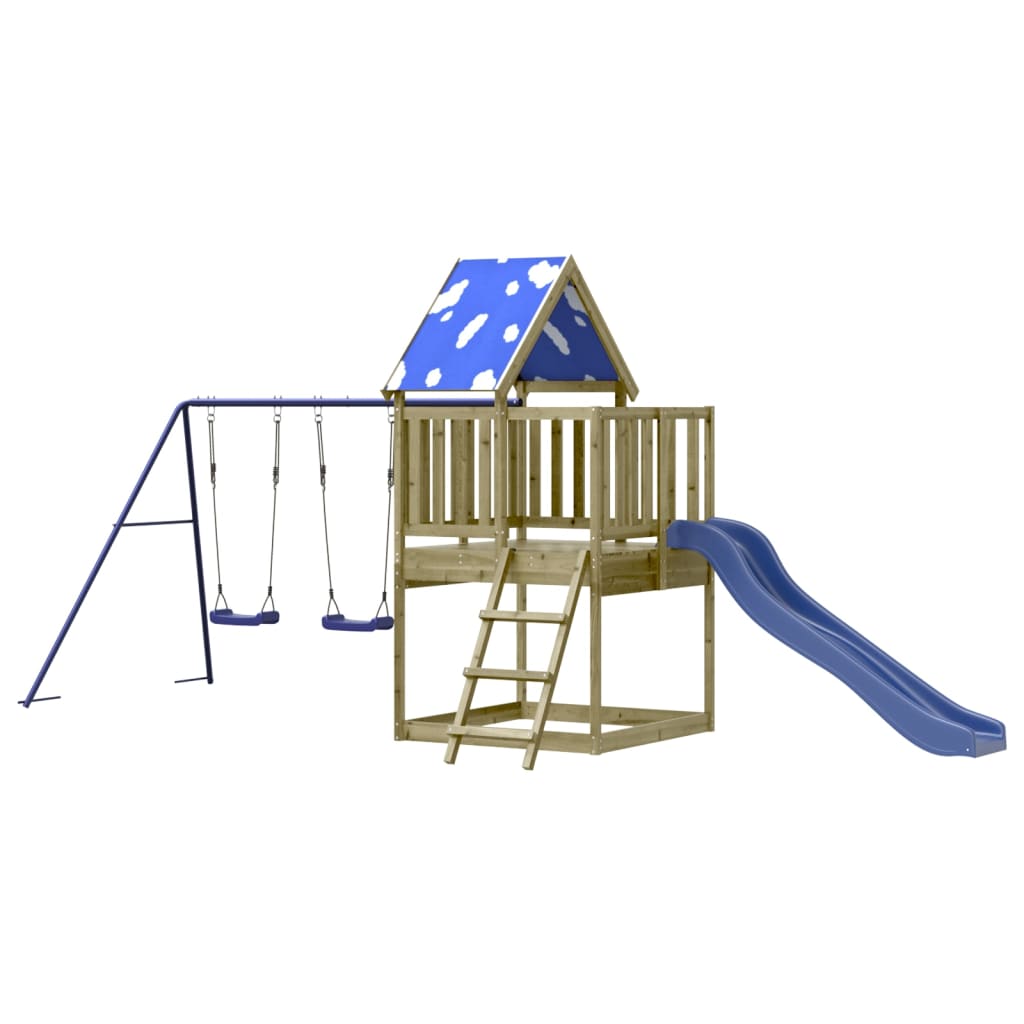 Outdoor Playset Impregnated Wood Pine