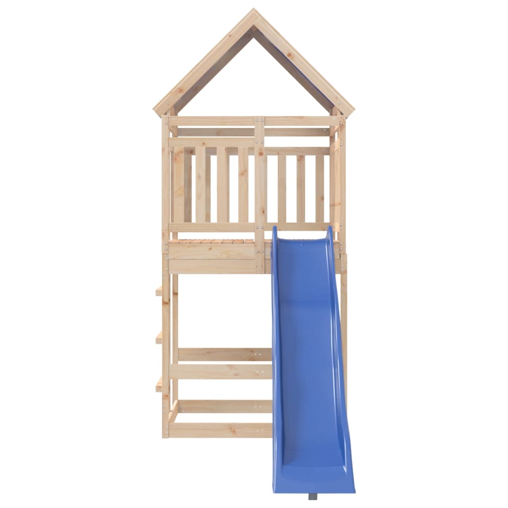 Outdoor Playset Solid Wood Pine