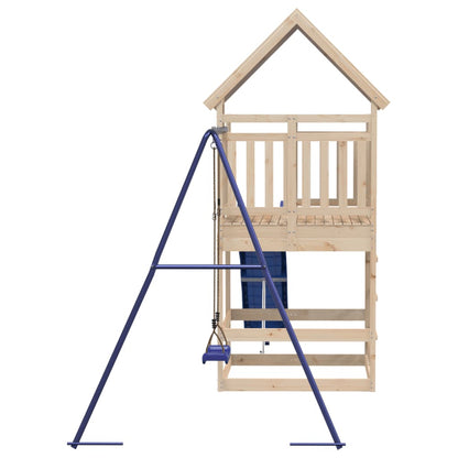 Outdoor Playset Solid Wood Pine