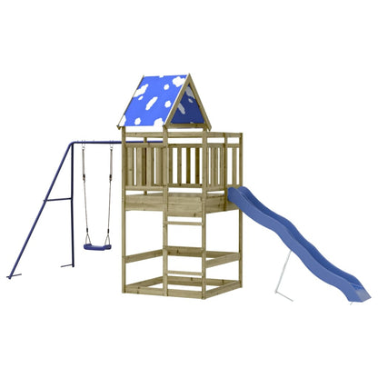 Outdoor Playset Impregnated Wood Pine