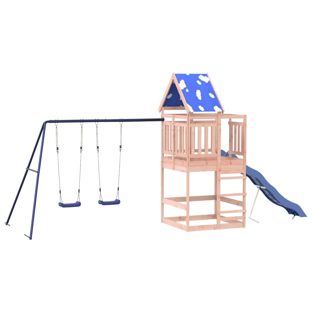 Outdoor Playset Solid Wood Douglas