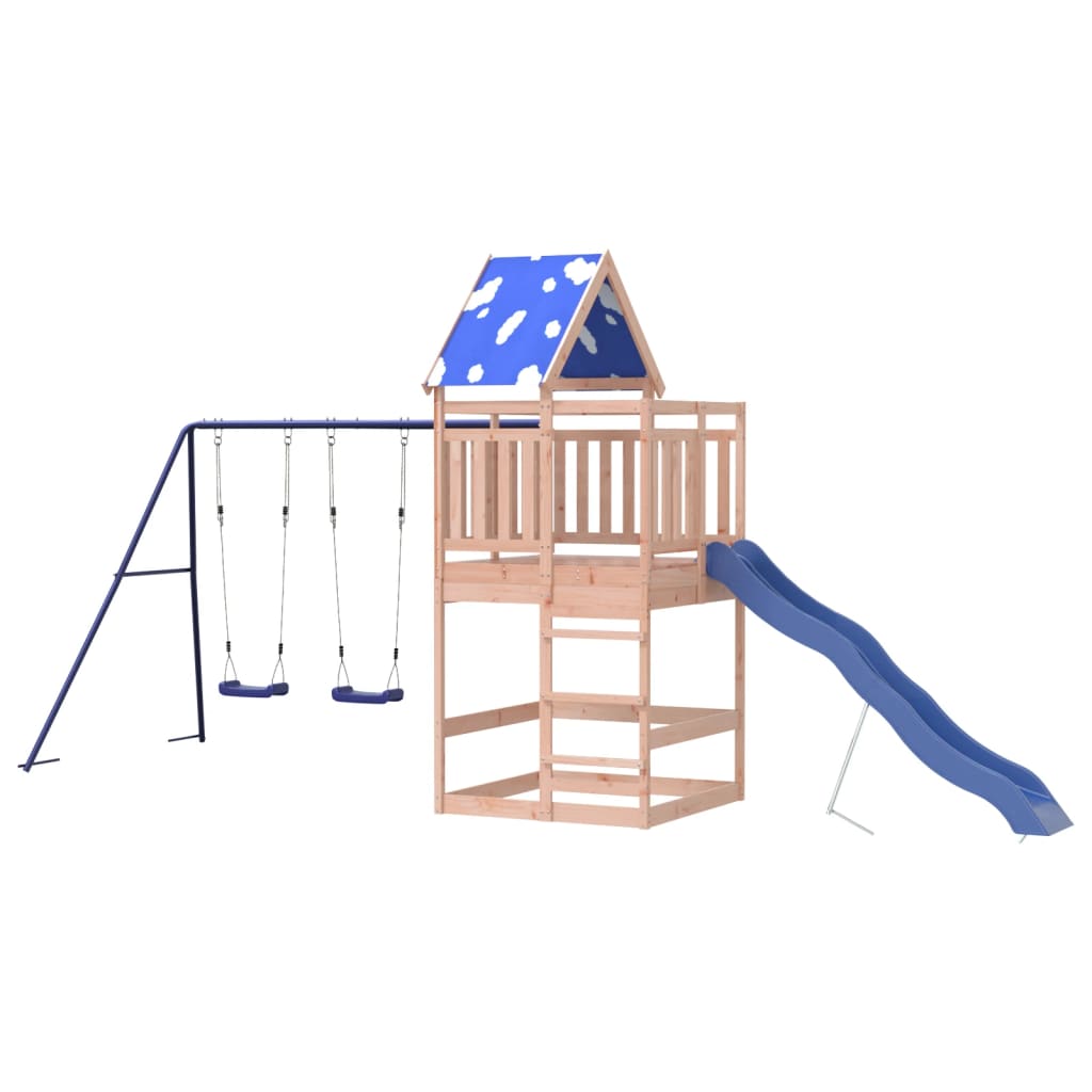 Outdoor Playset Solid Wood Douglas