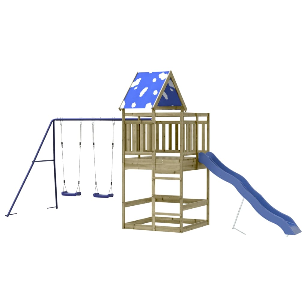 Outdoor Playset Impregnated Wood Pine