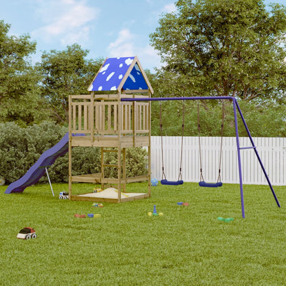 Outdoor Playset Impregnated Wood Pine