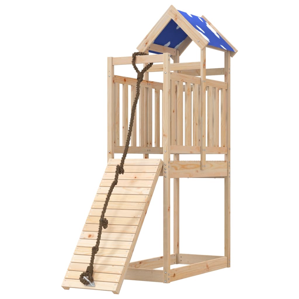 Outdoor Playset Solid Wood Pine