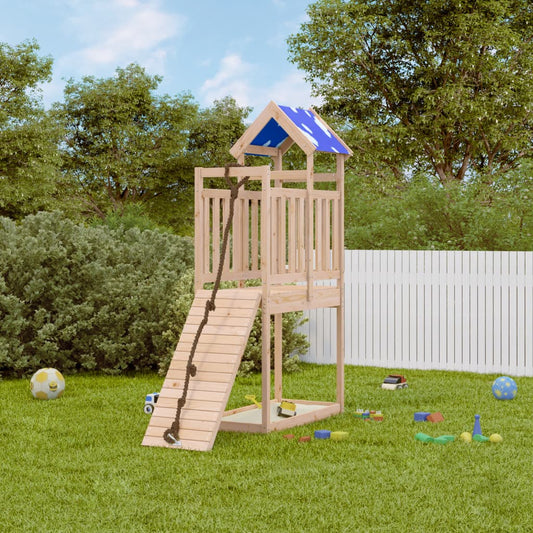 Outdoor Playset Solid Wood Pine