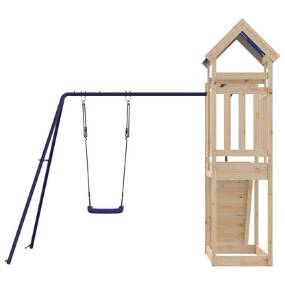 Outdoor Playset Solid Wood Pine