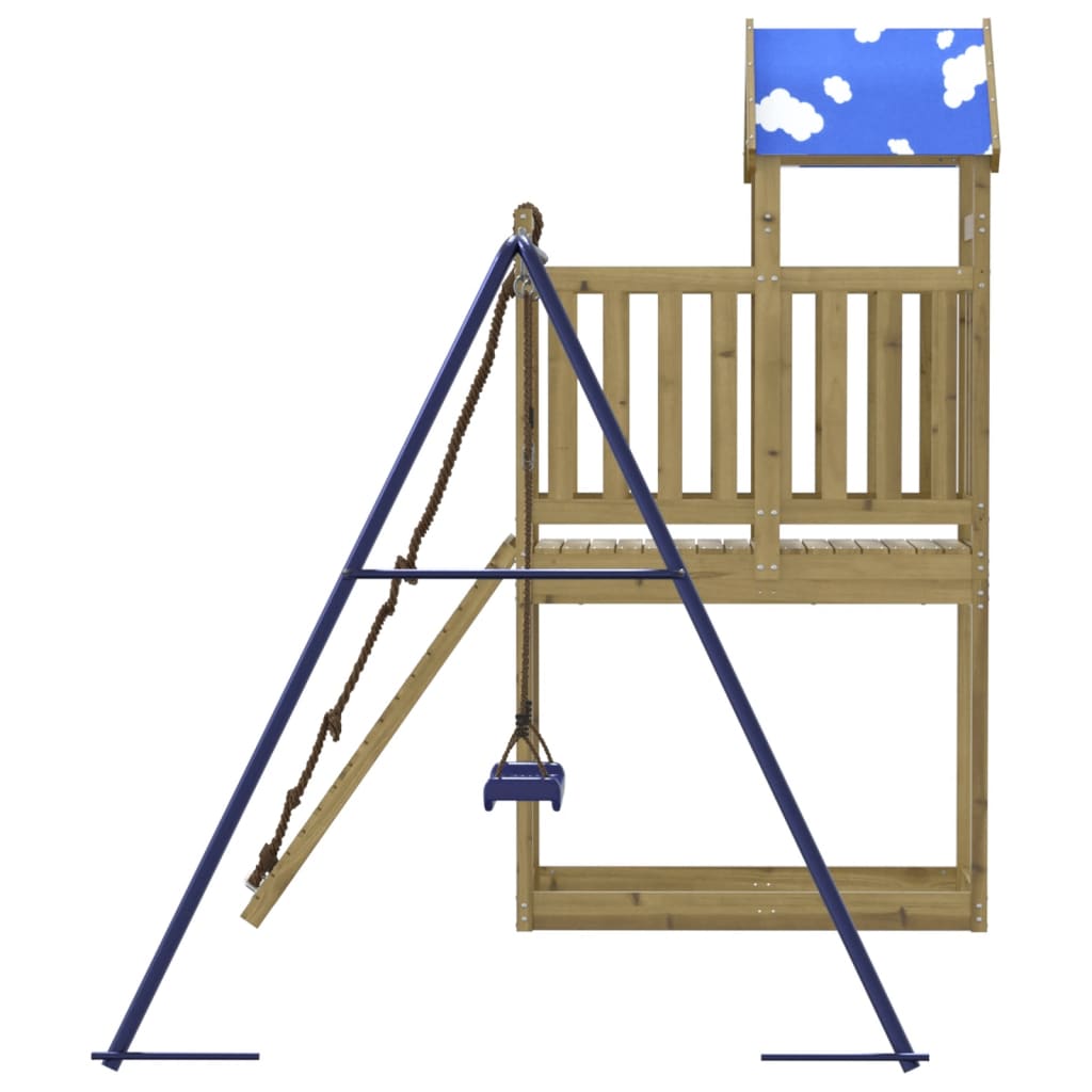 Outdoor Playset Impregnated Wood Pine