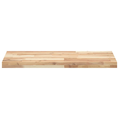 Floating Shelf 60x40x4 cm Untreated Solid Wood Acacia