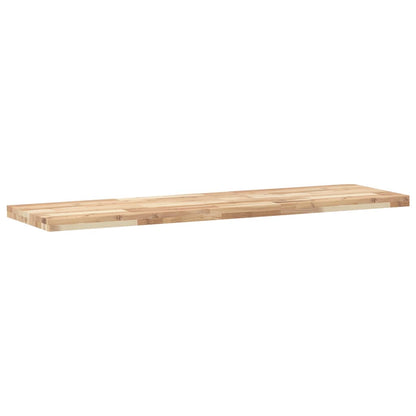 Floating Shelf 140x40x4 cm Untreated Solid Wood Acacia