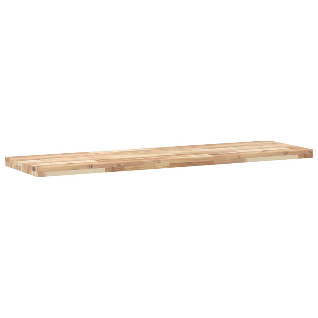 Floating Shelves 3 pcs 140x40x4 cm Untreated Solid Wood Acacia