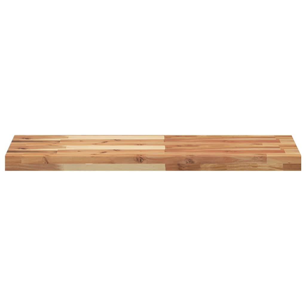 Floating Shelf 100x30x4 cm Oil Finished Solid Wood Acacia