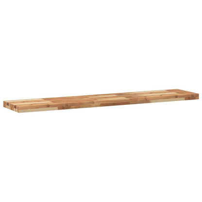 Floating Shelves 4 pcs 140x30x4 cm Oil Finished Solid Wood Acacia