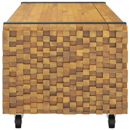 Coffee Table 110x45x35 cm Solid Wood Teak