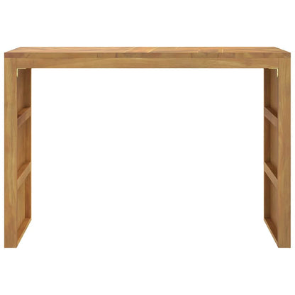 Console Table 110x35x75 cm Solid Wood Teak