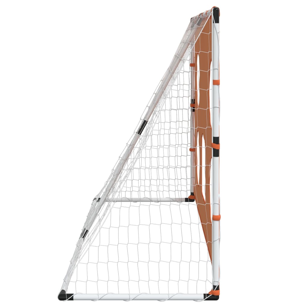 Kids' Football Goal with Targeting Mat and Ball 182x62x118 cm