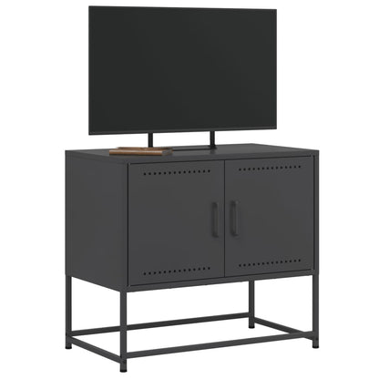 TV Cabinet Black 68.5x39x60.5 cm Steel