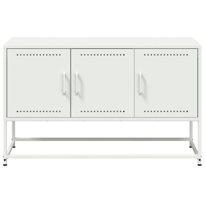 TV Cabinet White 100.5x39x60.5 cm Steel