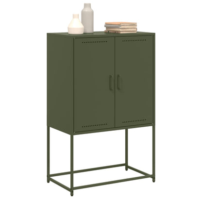 TV Cabinet Olive Green 68x39x60.5 cm Steel