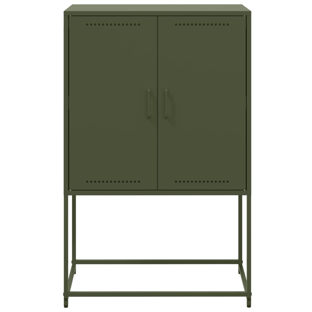 TV Cabinet Olive Green 68x39x60.5 cm Steel