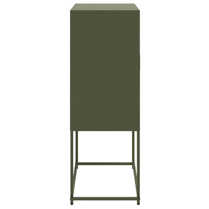 TV Cabinet Olive Green 68x39x60.5 cm Steel