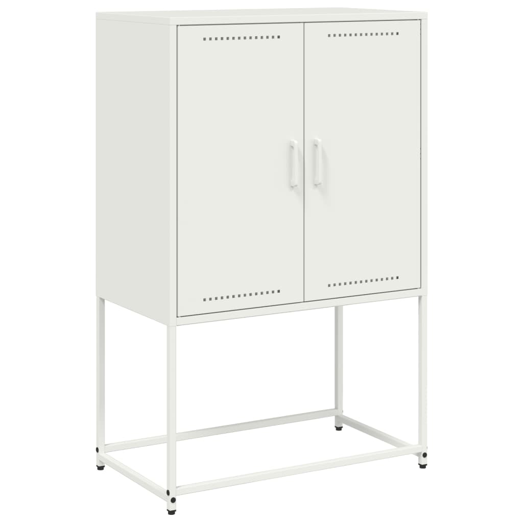 TV Cabinet White 68x39x60.5 cm Steel