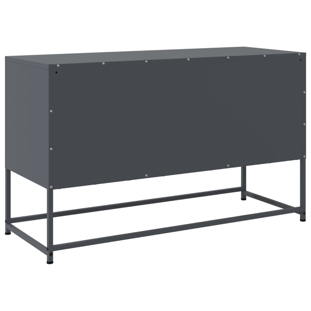 Highboard Olive Green 36x39x123 cm Steel